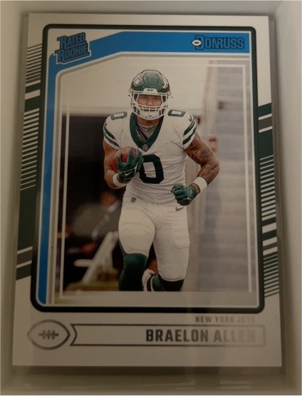 2024 Donruss #306 Braelon Allen — front