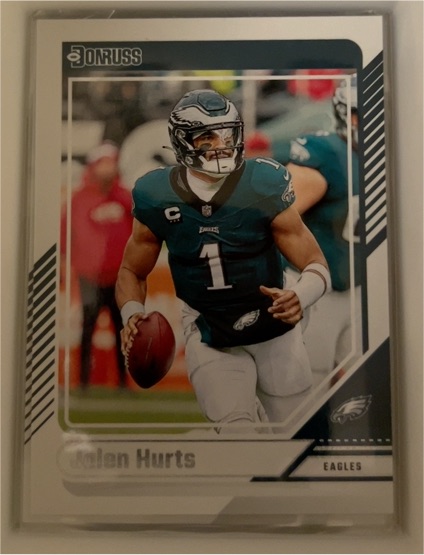 2024 Donruss #50 Jalen Hurts — front