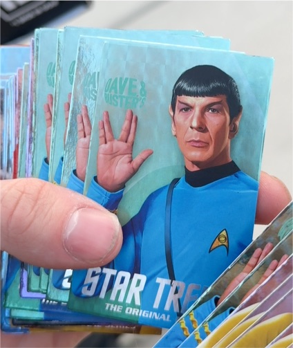 2016 Dave & Buster's Star Trek The Original Series Spock Card — front