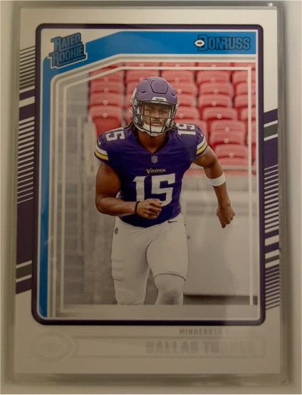 2024 Panini Donruss #331 Dallas Turner Rated Rookie — front