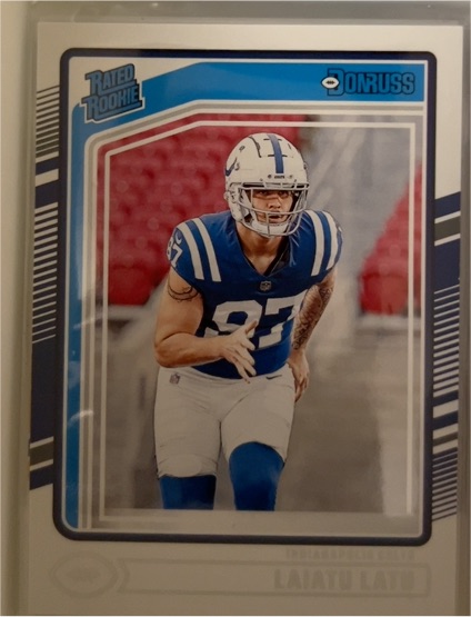 2024 Panini Donruss #311 Laiatu Latu — front