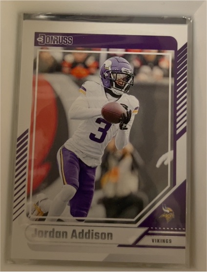 2024 Donruss #153 Jordan Addison — front