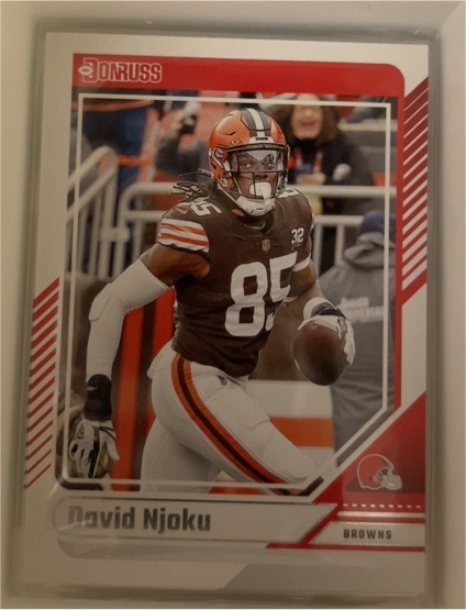 2024 Panini Donruss #289 David Njoku — front