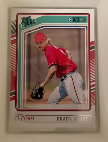 2024 Donruss #188 Brady House — front