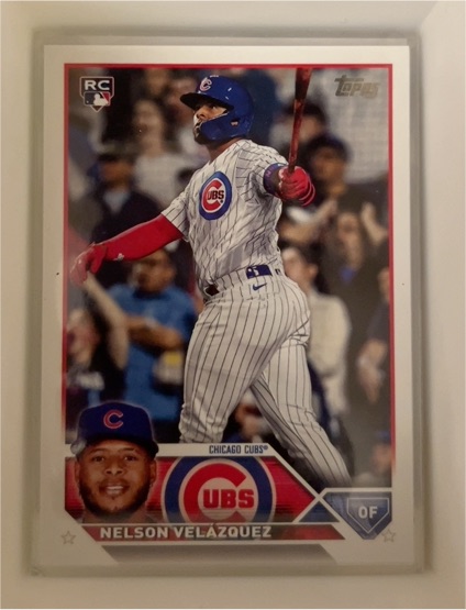 2023 Topps Update #US31 Nelson Velazquez — front