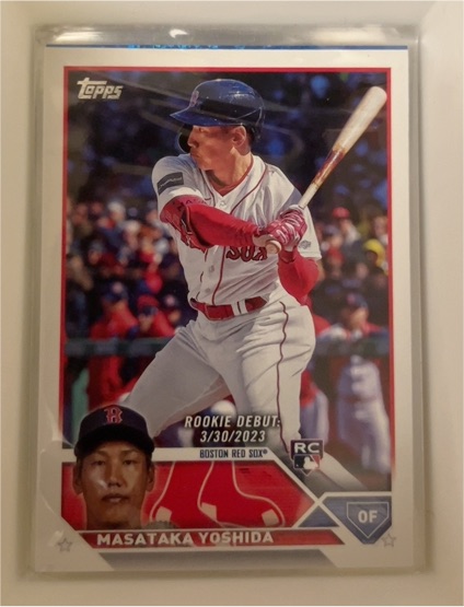 2023 Topps Update #US5 Masataka Yoshida Rookie Debut Boston Red Sox — front