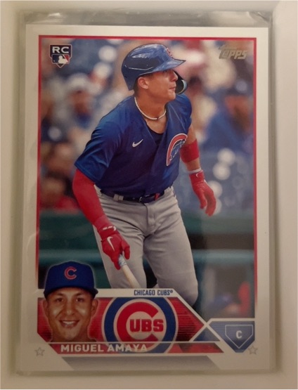 2023 Topps Update #US60 Miguel Amaya — front