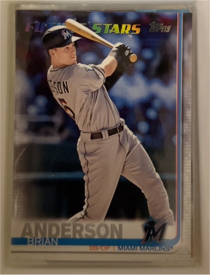 2019 Topps #212 Brian Anderson — front