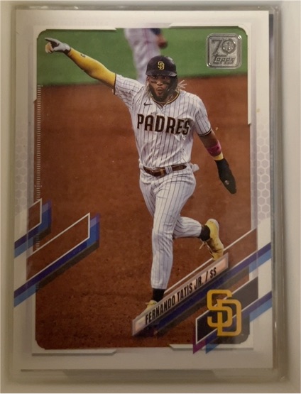 2021 Topps Series 1 #1 Fernando Tatis Jr. — front