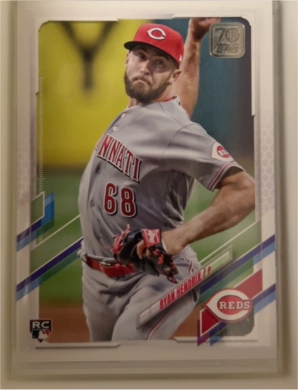 2021 Topps Update Series #US37 Ryan Hendrix — front