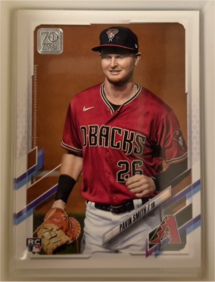 2021 Topps Series 2 #444 Pavin Smith — front