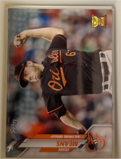 2020 Topps #550 John Means — front