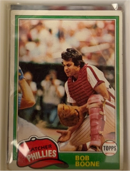 1981 Topps #290 Bob Boone — front