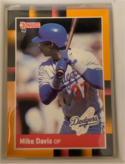 1988 Donruss Baseball's Best #36 Mike Davis — front