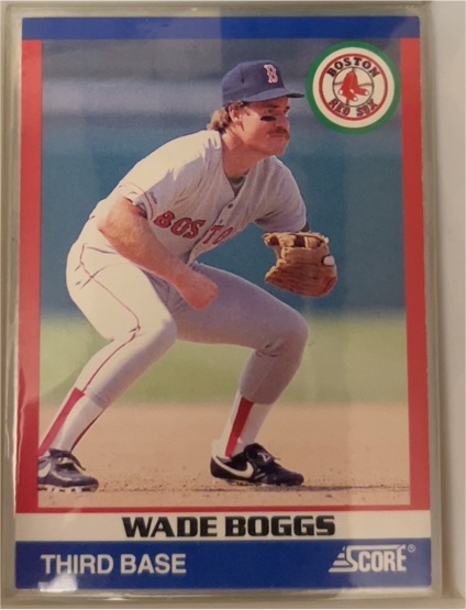 1991 Score 100 Superstars #3 Wade Boggs — front
