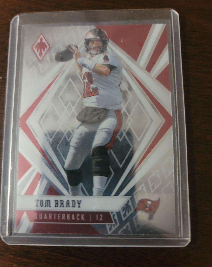 2020 Panini Phoenix Fire Burst #35 Tom Brady — front