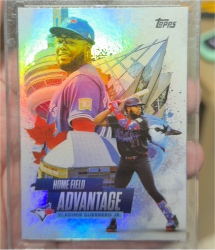 2025 Topps Series 2 #HA-38 Vladimir Guerrero Jr. Home Field Advantage — front