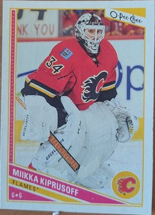 2013-14 O-Pee-Chee #248 Miikka Kiprusoff — front