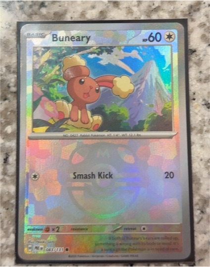 2025 Pokémon SV: Prismatic Evolutions #083 Buneary — front