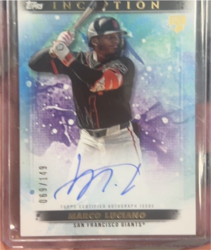 2024 Topps Inception #066 Marco Luciano — front