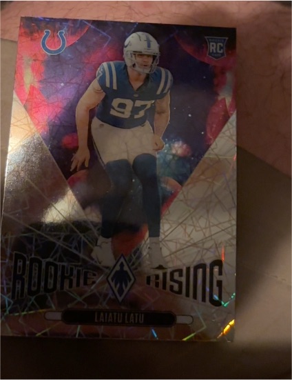 2024 Panini Phoenix Rookie Rising #RR-LLU Laiatu Latu — front