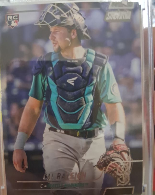 2022 Topps Stadium Club #255 Cal Raleigh — front