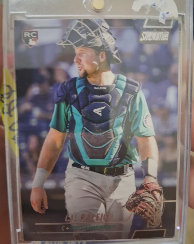 2022 Topps Stadium Club #255 Cal Raleigh — front