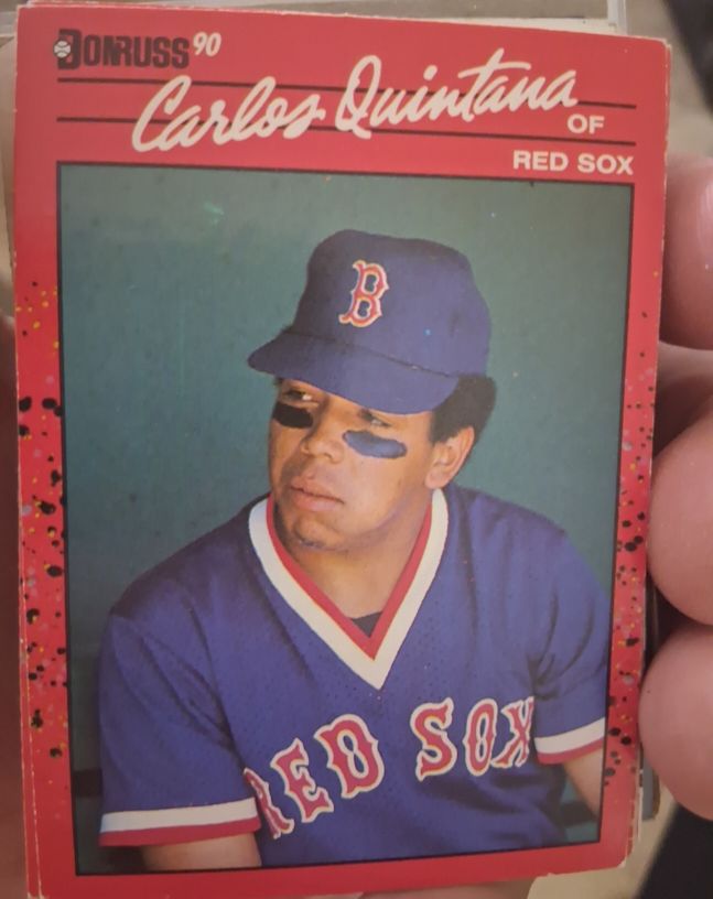 1990 Donruss #517 Carlos Quintana — front
