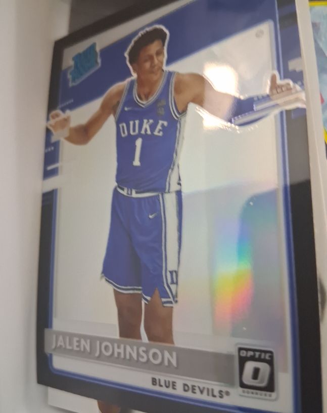 2021 Panini Chronicles Donruss Optic #213 Jalen Johnson — front