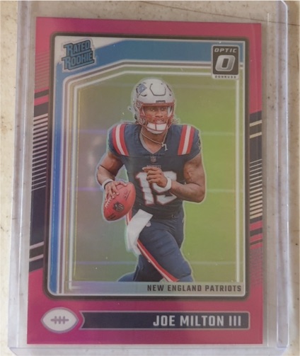 2024 Donruss Optic #255 Joe Milton III — front