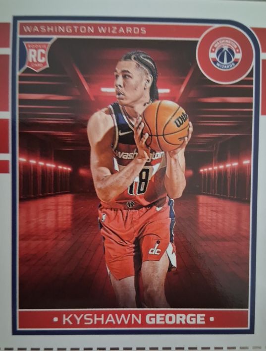 2024-25 Panini NBA Hoops #254 Kyshawn George — front