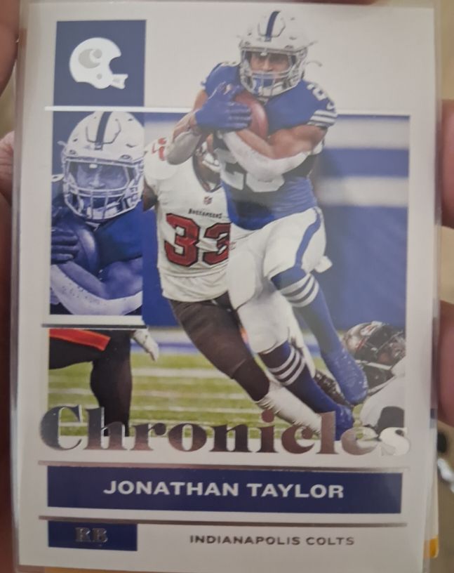 2021 Panini Chronicles #41 Jonathan Taylor Indianapolis Colts — front