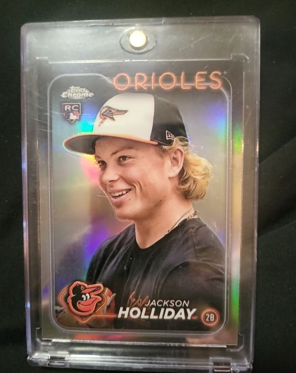 2024 Topps Chrome Update #USC200 Jackson Holliday Image Variation Rookie Card — front