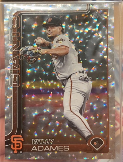 2025 Topps Series 2 #521 Willy Adames — front