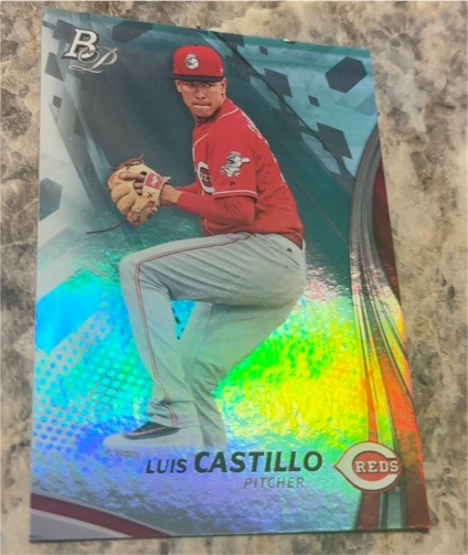 2017 Bowman Platinum Top Prospects #TP-LC Luis Castillo — front