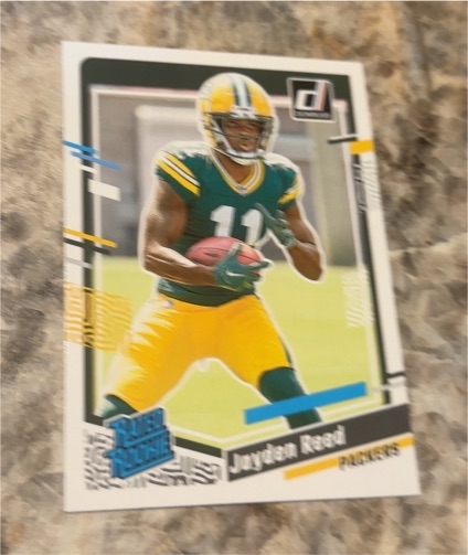 2023 Panini Donruss #334 Jayden Reed — front