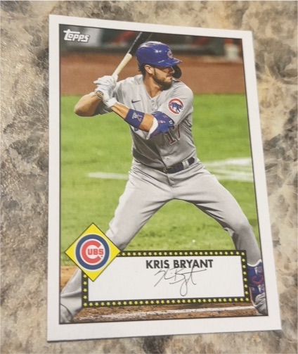 2021 Topps 1952 Redux #T52-39 Kris Bryant — front
