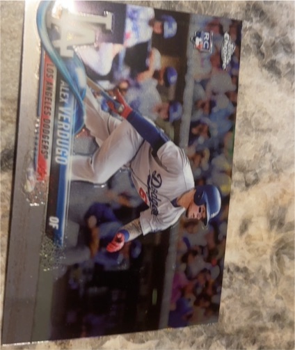 2018 Topps #281 Alex Verdugo RC — front