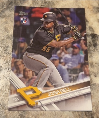 2017 Topps Series 1 #30 Josh Bell — front