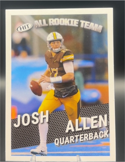 2018 Sage Hit #129 Josh Allen All Rookie Team — front
