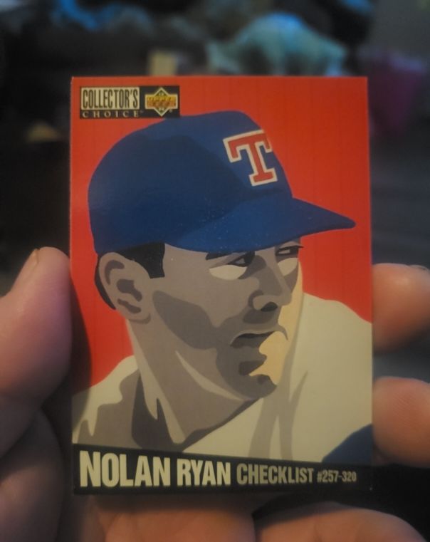 1994 Upper Deck Collector's Choice #320 Nolan Ryan — front