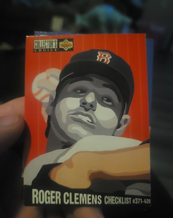 1994 Upper Deck Collector's Choice #322 Roger Clemens — front