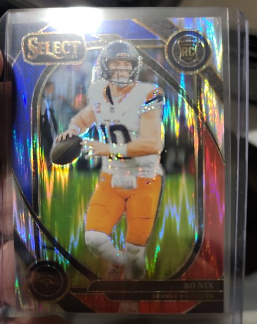 2024 Panini Select Club Level #221 Bo Nix — front