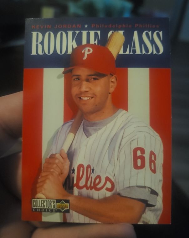 1996 Upper Deck Collector's Choice #33 Kevin Jordan — front