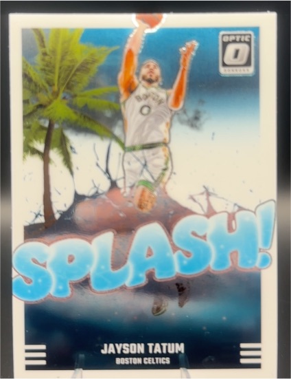2024-25 Donruss Optic Splash! Jayson Tatum — front
