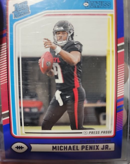 2024 Panini Donruss #308 Michael Penix Jr. Rated Rookie — front
