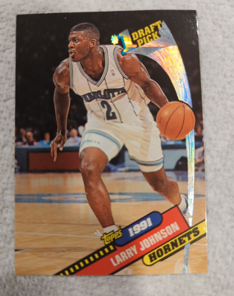 1993 Topps Archives #11 Larry Johnson — front