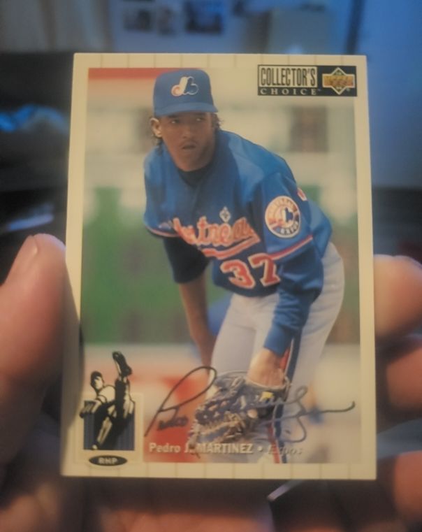 1994 Upper Deck Collector's Choice #588 Pedro Martinez — front