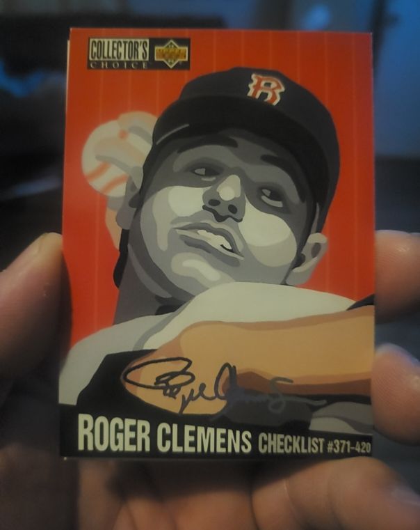 1994 Upper Deck Collector's Choice #322 Roger Clemens — front