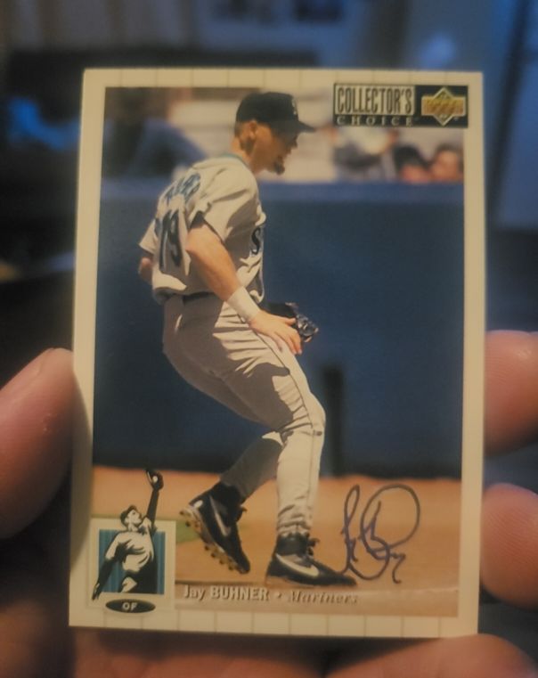 1994 Upper Deck Collector's Choice #424 Jay Buhner — front